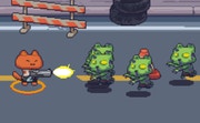 Cat Gunner vs Zombies